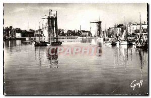 Old Postcard In Aunis La Rochelle Charente Maritime Port Tours Saint Nicolas ...