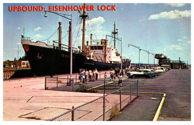 New York  Cargo Ship Upbound , Eisenhower Lock