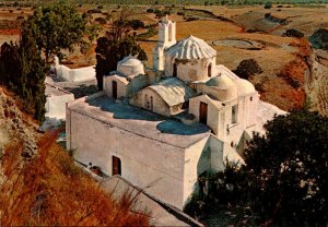 Greece Santorine The Church Of Panagia