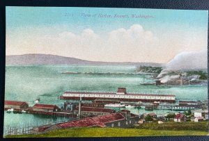 Mint USA Picture Postcard View Of Harbor Everett Washington