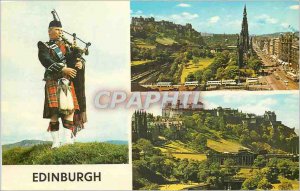 Modern Postcard Edinburgh The Castle