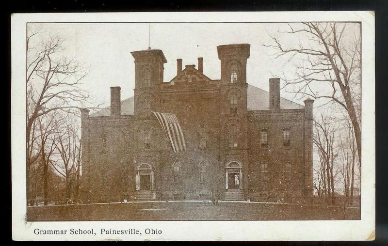 Grammar School Painesville Ohio used c1913