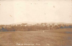 RPPC WAKEFIELD NEW HAMPSHIRE REAL PHOTO POSTCARD 1915