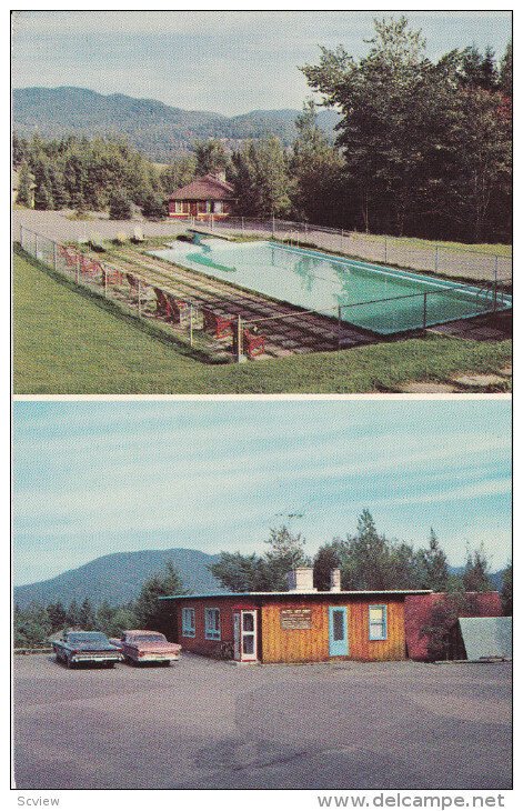 STE. ADELE, Quebec, Canada, 1940-1960's; Motel Auto-Court