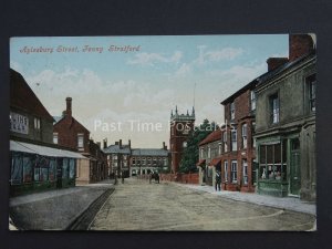 Buckinghamshire FENNY STRATFORD Aylesbury Street c1910 Postcard by Valentine