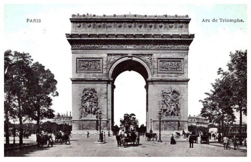France Paris   Arc de Triomphe