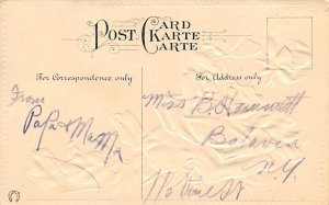 Happy Birthday Butterflies Writing on back 