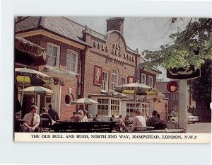 Postcard The Old Bull & Bush, North End Way, Hampstead, London, England