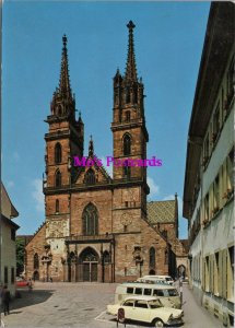 Switzerland Postcard - Basel Munster Cathedral  RR20345