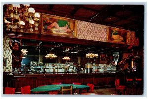 c1950's Million Dollar Golden Nugget Gambling Hall Las Vegas Nevada NV Postcard 