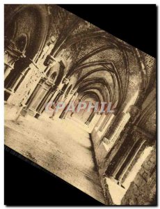 Old Postcard Ghent the Abbey Ruins Saint Bavo