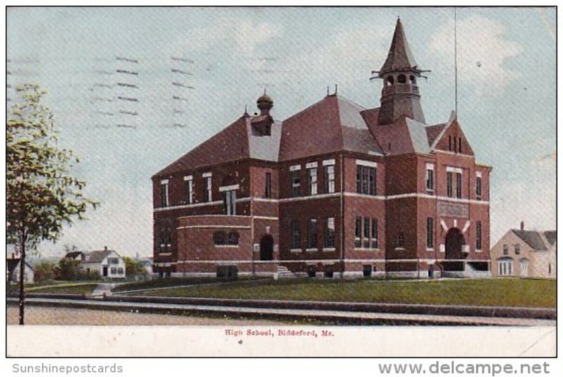 High School Biddeford Maine 1924