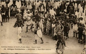 CPA AK Fortier 430 Dakar- Tam Tam costume SENEGAL (812134)