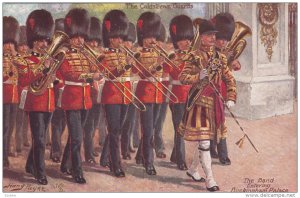 Band entering Buckingham Palace [Harry Payne artist], 00-10s TUCK