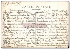 Old Postcard Francois Parera The florist