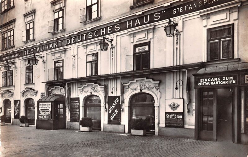 Restaurant Deutsches, Gosser Bier Austria Unused 