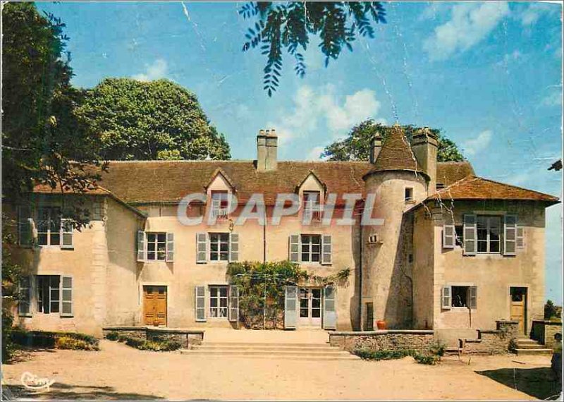 Modern Postcard Chateau de Salornay on Guye (S & L) Burgundy Historical and M...