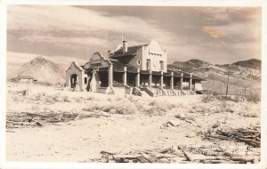 Rhyolite NV Railroad Station A Ghost City, Postcard,