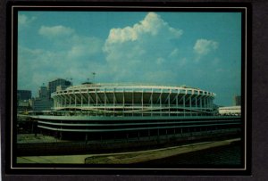 OH Riverfront Cinergy Stadium Cincinnati Bengals Football Field Ohio Postcard