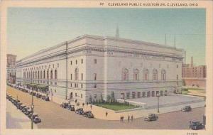 Ohio Cleveland Cleveland Public Auditorium