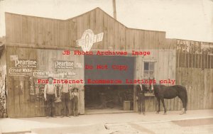 CO, Paonia, Colorado, RPPC, Goette & Kemp Horseshoeing Blacksmith Shop