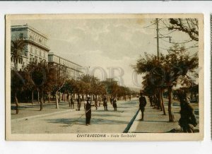 3090421 ITALY Civitavecchia Viale Garibaldi Vintage PC