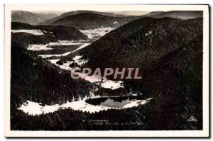 Old Postcard Gerardmer The valley of lakes seen Hohneck