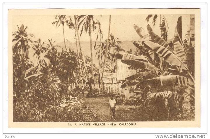 A Native Village (New Caledonia), 1910s