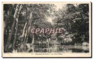 Chatou - The Piece of Water - Old Postcard