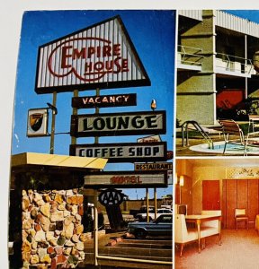 Vintage post card Empire House Motel Lounge Lake Powell Arizona Glen Canyon