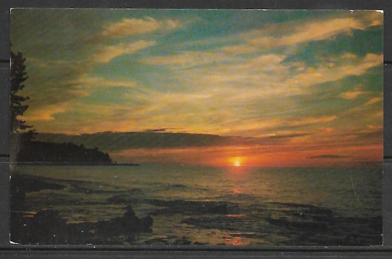 New York, Oswego -Sunset On Lake Ontario - [NY-026]