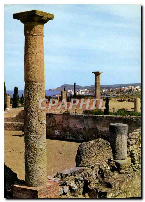 Postcard Modern Brava Ampurias Roman Ruinas