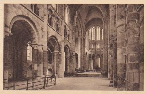 France Abbaye du Mont Saint-Michel Interieure de l'Eglise Romane