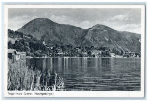 c1930's Tegernsee Bavaria High Mountains Germany Posted Antique Postcard