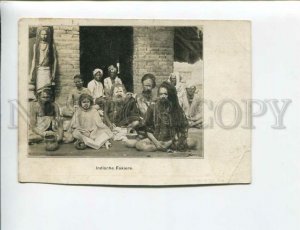3174134 INDIA Indian fakirs Vintage postcard