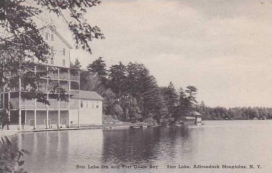 New York Star Lake Star Lake Inn & Post Office Bay Albertype