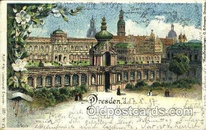 Presden Gruss Aus Greetings From 1897 close to perfect corners, writing on ...