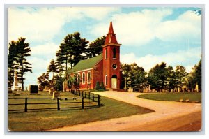 St. Patrick's Catholic Church Newcastle Maine ME Chrome Postcard Y3