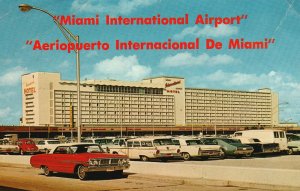 Vintage Postcard 1970's Miami International Airport Busy Gateway To The America