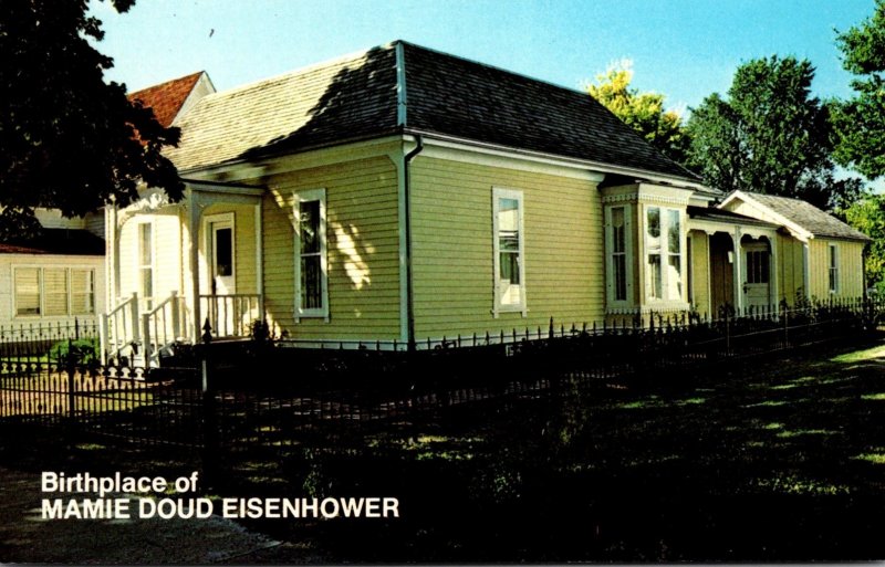 Iowa Boone Birthplace Of Mamie Doud Eisenhower