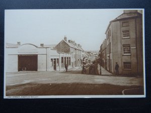 Somerset SHEPTON MALLET High Street Shows THE SHEPTON MOTOR Co. Ltd Old Postcard