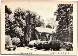 St. Mark's Anglican Church, Niagara-On-The-Lake, Ontario VtgPhoto Postcard H19