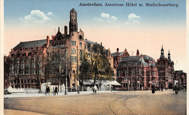 Lot 55 amsterdam  netherlands american hotel m stadtschouwburg