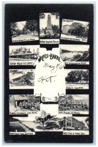 c1905 Multiview Of Wilkes Barre Pennsylvania PA Unposted Antique Postcard