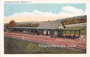 Railroad Station - Ferndale, New York