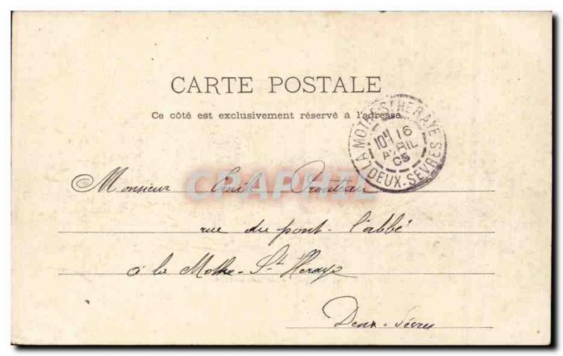 Old Postcard Paris Gare de l & # 39Est
