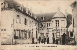 CPA Gannat mairie and court (1221247) 