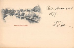 US3193 France Buttes Chaumont River Panorama paris