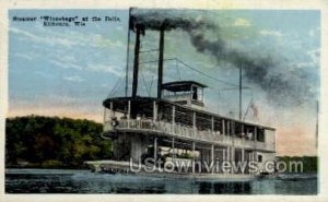 Steamer Winnebago at the Dells - Kilbourn, Wisconsin WI  