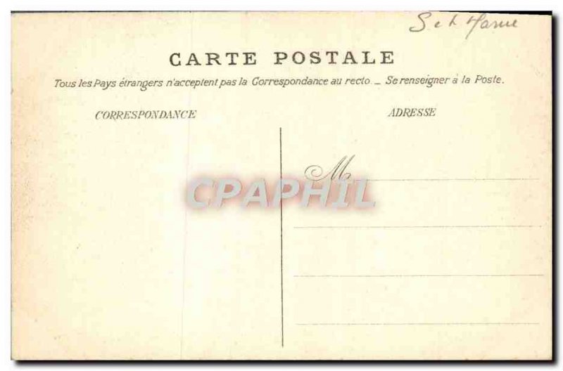 Old Postcard Foret De Fontainebleau Carrefour Du nest of & # 39aigle Mont Uss...